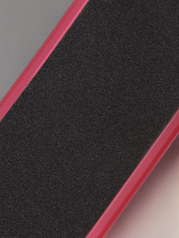 Пилка для пяток, наждачная, двусторонняя, 25 см, МИКС