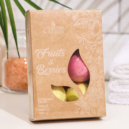 Набор бомбочек для ванн Fruits & Berries, 6 шт. по 40 г
