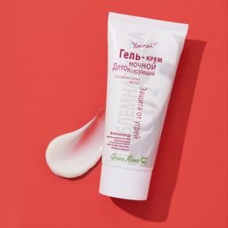 Гель-крем ночной детоксирующий Защита от угрей для юной проблемной кожи 100 мл