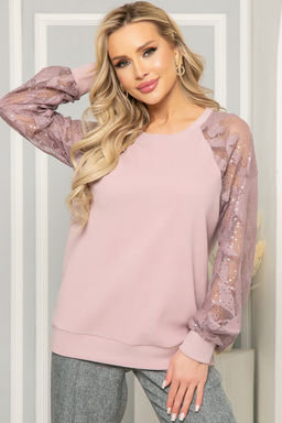 Джемпер Анна (пудра) Б4956 - Lt collection фото 6