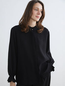 F?rf?rl? Hakim Yaka Dokulu Kad?n G?mlek