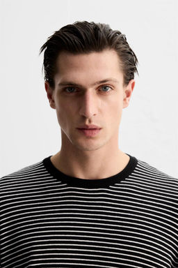 STRIPED JACQUARD SWEATER - Zara фото 5