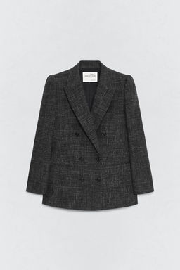 DOUBLE-BREASTED BLAZER WITH WOOL SOSHIOTSUKI X ZARA  фото 14