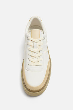 SNEAKERS WITH CONTRAST SOLES - Zara фото 5