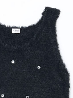 Bisiklet Yaka K?z ?ocuk Triko S?veter - Waikiki фото 2