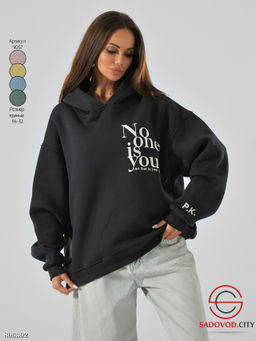 Тёплая женская толстовка на флисе с капюшоном - Bruno фото 13