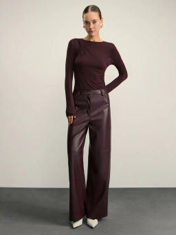 Лонгслив с декоративным узлом / Zarina  фото 2