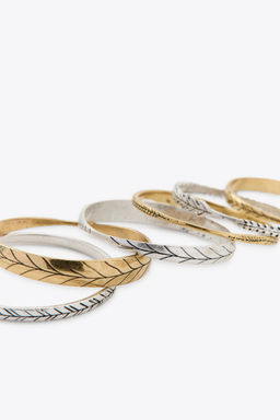 PACK OF COMBINED RIGID BANGLES - Zara фото 4