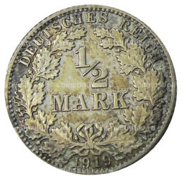 1/2 марки 1919 года A Германия