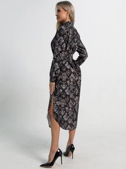 Платье-рубашка Долли (разноцветное) П15483-10М