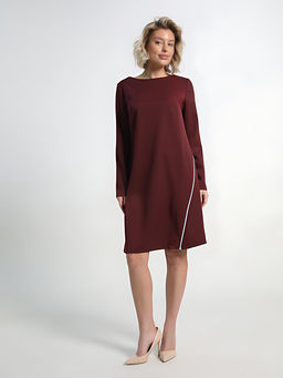 Платье Незнакомка (бордовое) П15129-30М - Lt collection фото 6