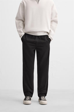 WASHED JOGGER WAIST TROUSERS - Zara фото 19