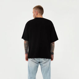 Футболка мужская KAFTAN «Помощь», размер 54, чёрная