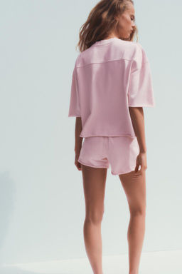 WASHED-EFFECT PLUSH SWEATSHIRT - Zara фото 5