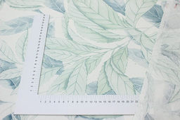 Перкаль Летняя прохлада - листья, (комп), ш.2.35м, хлопок-100%, 110гр/м.кв - Купава фото 6