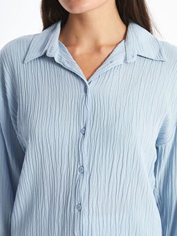 D?z Uzun Kollu Kad?n G?mlek