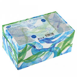 Салфетки бумажные 20х19см "Универсальные", 2-х слойные, 200 штук в упаковке, микс (Россия)