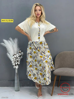 Платье женское с принтом