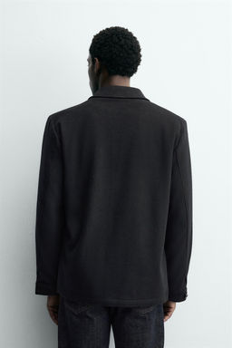 RELAXED FIT WOOL BLEND BLAZER - Zara фото 3