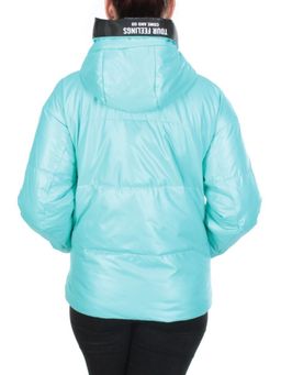 8278 TURQUOISE Куртка демисезонная женская BAOFANI (100 гр. синтепон) - Fashion фото 5