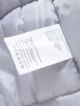 Парка зимняя подростковая для девочки с капюшоном бежевого цвета 9538B - Valianly фото 18