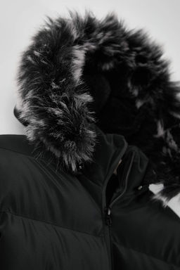 Siyah Regular Erkek Mont TMNAW26MO00028 - Trendyolmilla фото 2