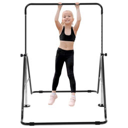 Гимнастическая перекладина детская с регулируемой высотой, цвет чёрный - Simaland фото 7