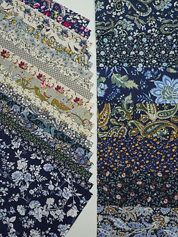 Набор тканей для рукоделия Импортный хлопок: Архелия, 20*20 см, 25 шт