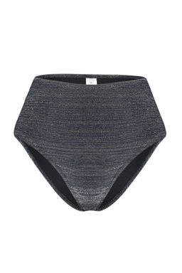 TRENDYOLMILLA Siyah Yuksek Bel Hipster Bikini Alt? TBESS24BA00093  фото 5
