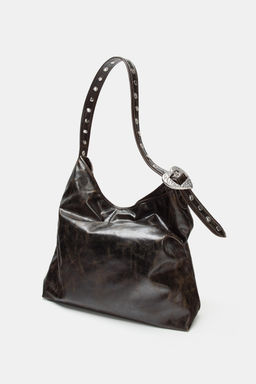 STUDDED TOTE BAG - Zara фото 4