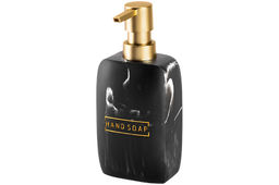 Диспенсер 200 мл 7,5*6*18 см, черный мраморный - Elan gallery фото 4