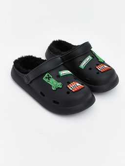 Minecraft Bask?l? Erkek Bebek Ev Terli?i