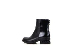 Ботильоны EDART 324.irma5.black+laq/шерсть