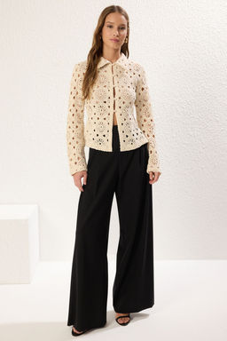 Tas Dantel Gorunumlu Ajurlu H?rka TWOSS25HI00010 - Trendyolmilla фото 2