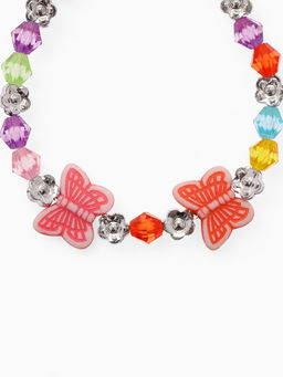 Цена за 2 шт. Браслет детский «Выбражулька» бабочки две, d=6 см МИКС