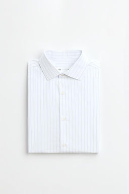 STRIPED EASY CARE SHIRT - Zara фото 9