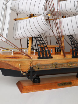 Макет парусного корабля 45х46 см / 206F-16 /уп 6/ - Галеонтрейд фото 9