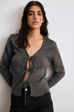 Кардиган на завязках - Mollis фото 3