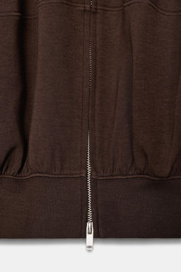 INTERLOCK BOMBER JACKET - Zara фото 14