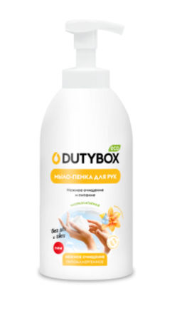 Мыло-пенка Dutybox для рук и тела 500 мл ваниль  фото 2