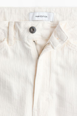Barrel Leg Regular Waist Jeans - H&m фото 8
