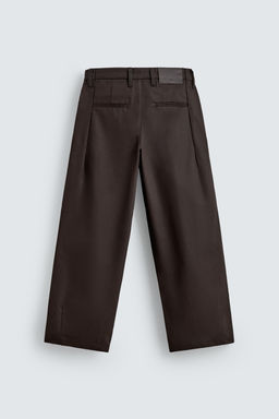 PLEATED CHINO TROUSERS - Zara фото 10