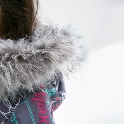 RODOS Комбинезон детский зима МРК-01д Серый/Фуксия/Ментол