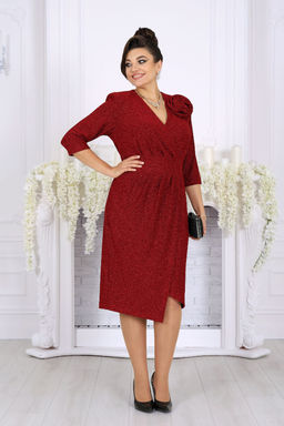 Платье Ninele 7499 красный  фото 5