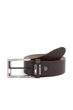 Мужской коричневый пояс - U.s. polo assn фото 3