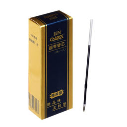 Цена за 100 шт. Стержень шариковый, 0,5 мм, с ушками для автоматических ручек, 107 мм, чернила синие