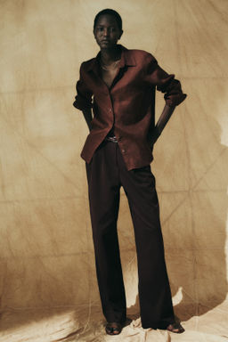 Camisa de lino - H&m фото 7