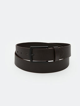 Deri G?r?n?ml? Erkek Kemer