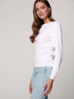 CONTE Джемпер женский LDK 130 optical white - Conte elegant фото 2