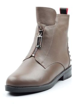 04-XH-FT547-9118-2M KHAKI Ботинки женские (натуральная кожа, натуральный мех) - Фабричный китай фото 7